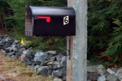 Post:  PA Rustic Mailbox Post