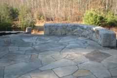 Installation by D.S. Jolie Landscapes  Walkway:  P.A. Stand-Up Bluestone