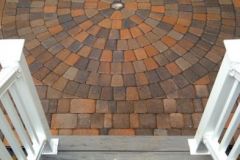 Installation by GJ Landscaping  Patio:  Yankee Cobble 'Harvest Blend'